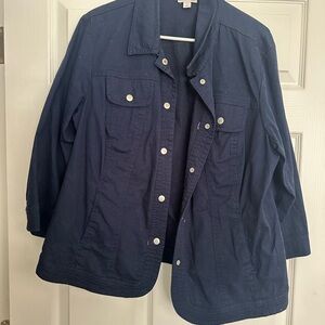 Westport Dark Blue Utility Jacket